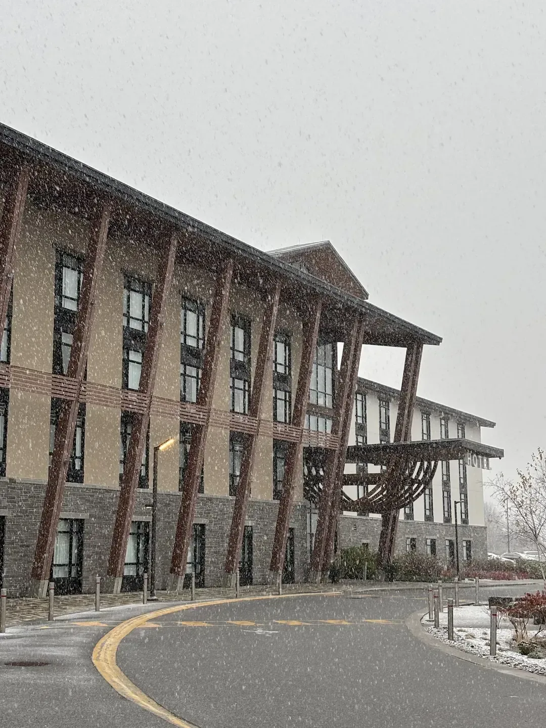 Countryside hotel exterior